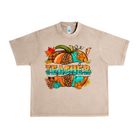 French Oak Teacher pumpkin Urban Heavy Tee - NancyCooperArtShop
