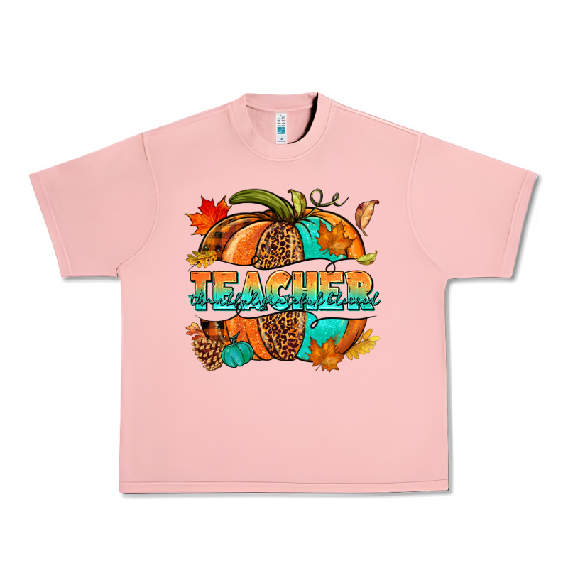 Teacher Pumpkin Urban Heavy Tee by NancyCooperArtShop | Teevron