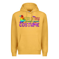 Mustard This is my straight person costume pride LGBTQ Premium Hoodie - BundleAndBundleShop