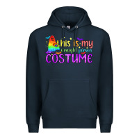 Navy This is my straight person costume pride LGBTQ Premium Hoodie - BundleAndBundleShop