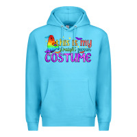 Ocean Blue This is my straight person costume pride LGBTQ Premium Hoodie - BundleAndBundleShop