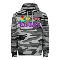 Slate Camo This is my straight person costume pride LGBTQ Premium Hoodie - BundleAndBundleShop