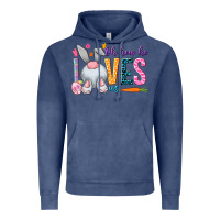 Vintage Denim Oh how he loves us Vintage Hoodie - NancyCooperArtShop
