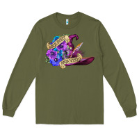 Army Green sorta sweet sorta wicked Long Sleeve Tee - CowGirlArtShop