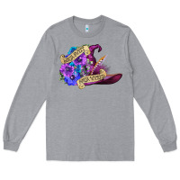 Heather Grey sorta sweet sorta wicked Long Sleeve Tee - CowGirlArtShop