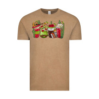 Vintage Coffee Mexico Coffee Cups Vintage Tee - texasbilliewilder