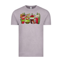 Vintage Zinc Mexico Coffee Cups Vintage Tee - texasbilliewilder