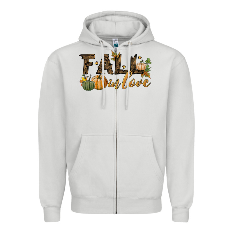 Fall In Love Zipper Hoodie by BundleAndBundleShop | Teevron