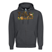 Smoke fall in love Zipper Hoodie - BundleAndBundleShop