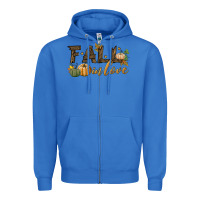 True Royal fall in love Zipper Hoodie - BundleAndBundleShop