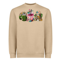 Mushroom Mexican Day Of The Dead Coffee Cups Heavyweight Sweatshirt - FaDigitalArtStudio