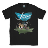 Black The Jetsons Ship Classic Tee - tuanDangUi