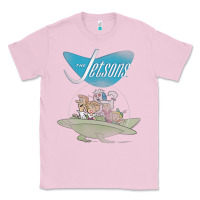 Bubblegum Pink The Jetsons Ship Classic Tee - tuanDangUi