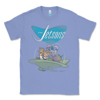 Colony Blue The Jetsons Ship Classic Tee - tuanDangUi