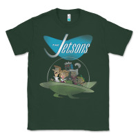 Sports Green The Jetsons Ship Classic Tee - tuanDangUi