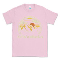 Bubblegum Pink Adirondacks Mountains New York Vintage Hiking Camp Classic Tee - tuanDangUi