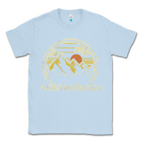 Dusty Blue Adirondacks Mountains New York Vintage Hiking Camp Classic Tee - tuanDangUi