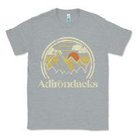 Heather Grey Adirondacks Mountains New York Vintage Hiking Camp Classic Tee - tuanDangUi