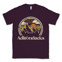 Plum Adirondacks Mountains New York Vintage Hiking Camp Classic Tee - tuanDangUi