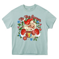 Arona mexican santa Heavy Core Tee - MaliasSmallBusiness