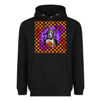 Black Halloween American Pitbull Terrier Heavyweight Hoodie - LillyAllenDesigns