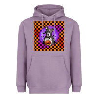 Lavender Halloween American Pitbull Terrier Heavyweight Hoodie - LillyAllenDesigns