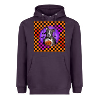 Plum Halloween American Pitbull Terrier Heavyweight Hoodie - LillyAllenDesigns