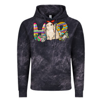Cloud Black Hop rabbit Vintage Hoodie - NancyCooperArtShop