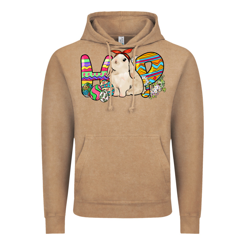 Hop Rabbit Vintage Hoodie by NancyCooperArtShop | Teevron