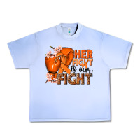 Grape Ice Her fight is our fight Kidney Cancer orange ribbon Urban Heavy Tee - NancyCooperArtShop