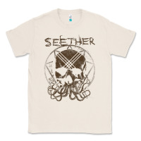 Natural Seether Octoskull Classic Tee - tuanDangUi