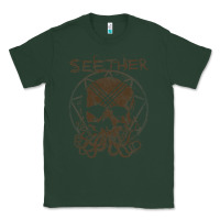Sports Green Seether Octoskull Classic Tee - tuanDangUi
