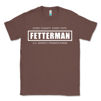 Chestnut John Fetterman, Vote Fetterman For Senate, Preside Classic Tee - tuanDangUi