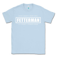 Dusty Blue John Fetterman, Vote Fetterman For Senate, Preside Classic Tee - tuanDangUi