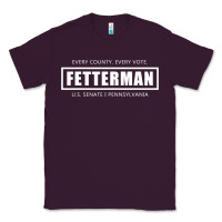 Plum John Fetterman, Vote Fetterman For Senate, Preside Classic Tee - tuanDangUi