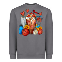 Storm Basketball Sunflower Frappe Heavyweight Sweatshirt - FaDigitalArtStudio