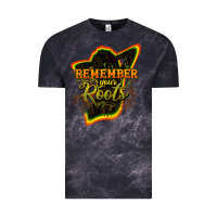 Cloud Black remember your roots Vintage Tee - NancyCooperArtShop