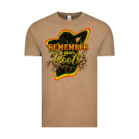 Vintage Coffee remember your roots Vintage Tee - NancyCooperArtShop