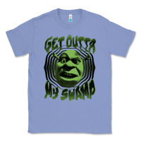 Colony Blue Shrek Get Outta My Swamp Classic Tee - tuanDangUi