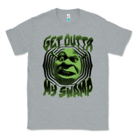 Heather Grey Shrek Get Outta My Swamp Classic Tee - tuanDangUi