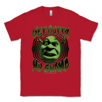 Red Shrek Get Outta My Swamp Classic Tee - tuanDangUi