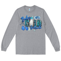 Heather Grey baby its cold outside Long Sleeve Tee - CowGirlArtShop