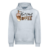 Heather Grey but first coffee Urban Hoodie - BarkalooDesign