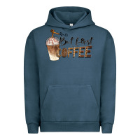 Pigment Midnight Navy but first coffee Urban Hoodie - BarkalooDesign