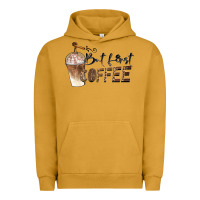 Pigment Peanut Butter but first coffee Urban Hoodie - BarkalooDesign