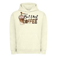 Pigment Pistachio but first coffee Urban Hoodie - BarkalooDesign