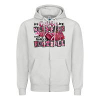 Dove Grey in october we wear pink and watch football Zipper Hoodie - FaDigitalArtStudio