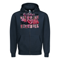 Navy in october we wear pink and watch football Zipper Hoodie - FaDigitalArtStudio