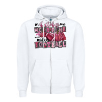 White in october we wear pink and watch football Zipper Hoodie - FaDigitalArtStudio