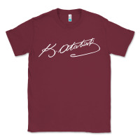 Burgundy mustafa kemal ataturk Classic Tee - tuanDangUi